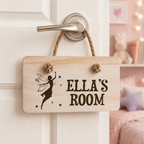 Personalised Kid's Fairy Door Sign