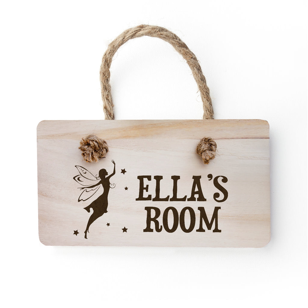 Personalised Kid's Fairy Door Sign