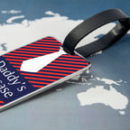 Gentlemen's Shirt And Tie Luggage Tag