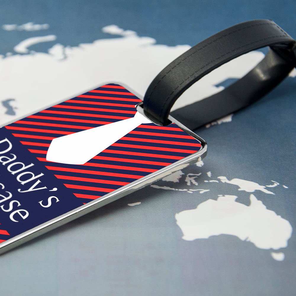 Gentlemen's Shirt And Tie Luggage Tag