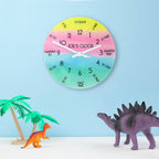 I Can Tell The Time! Personalised Wall Clock
