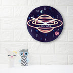 Out Of This World Personalised Space Wall Clock
