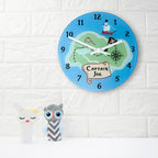 Arrrr! Personalised Pirate Wall Clock