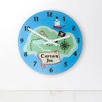 Arrrr! Personalised Pirate Wall Clock