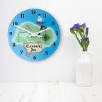 Arrrr! Personalised Pirate Wall Clock