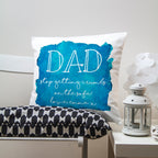 Coastal Watercolour Cover Personalised Cushion Cover