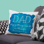 Coastal Watercolour Cover Personalised Cushion Cover