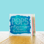 Coastal Watercolour Personalised Coaster