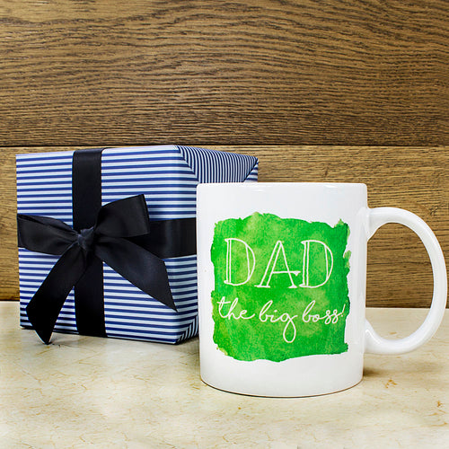 Coastal Watercolour Personalised Mug