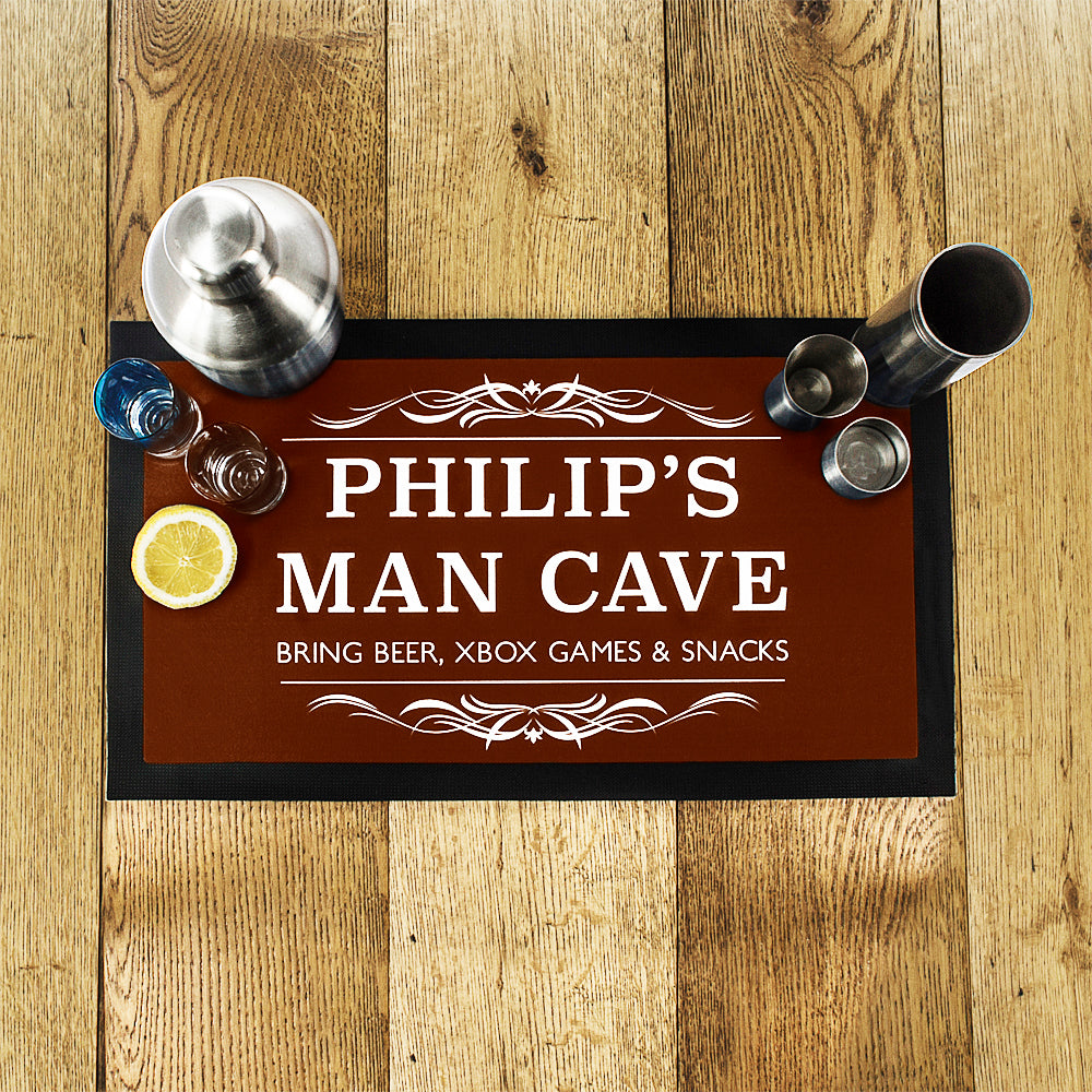 Gentlemen's Man Cave Bar Mat
