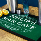 Gentlemen's Man Cave Bar Mat