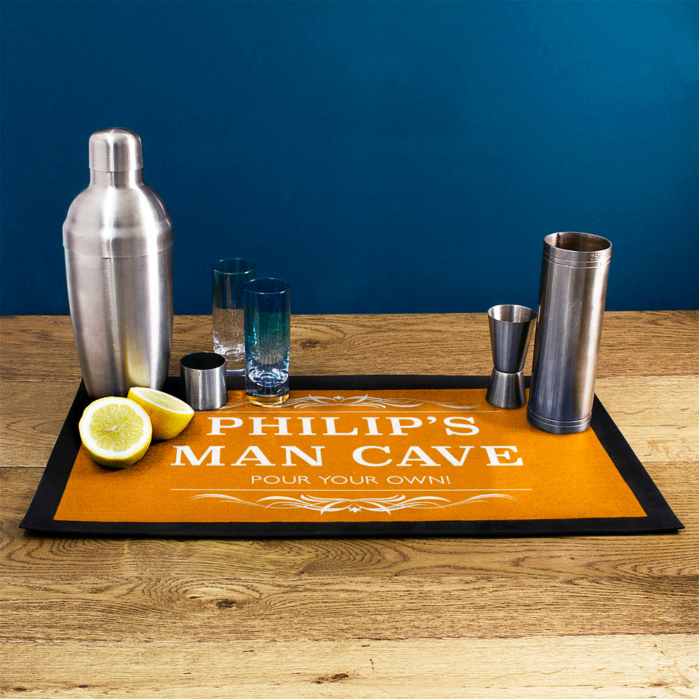 Gentlemen's Man Cave Bar Mat