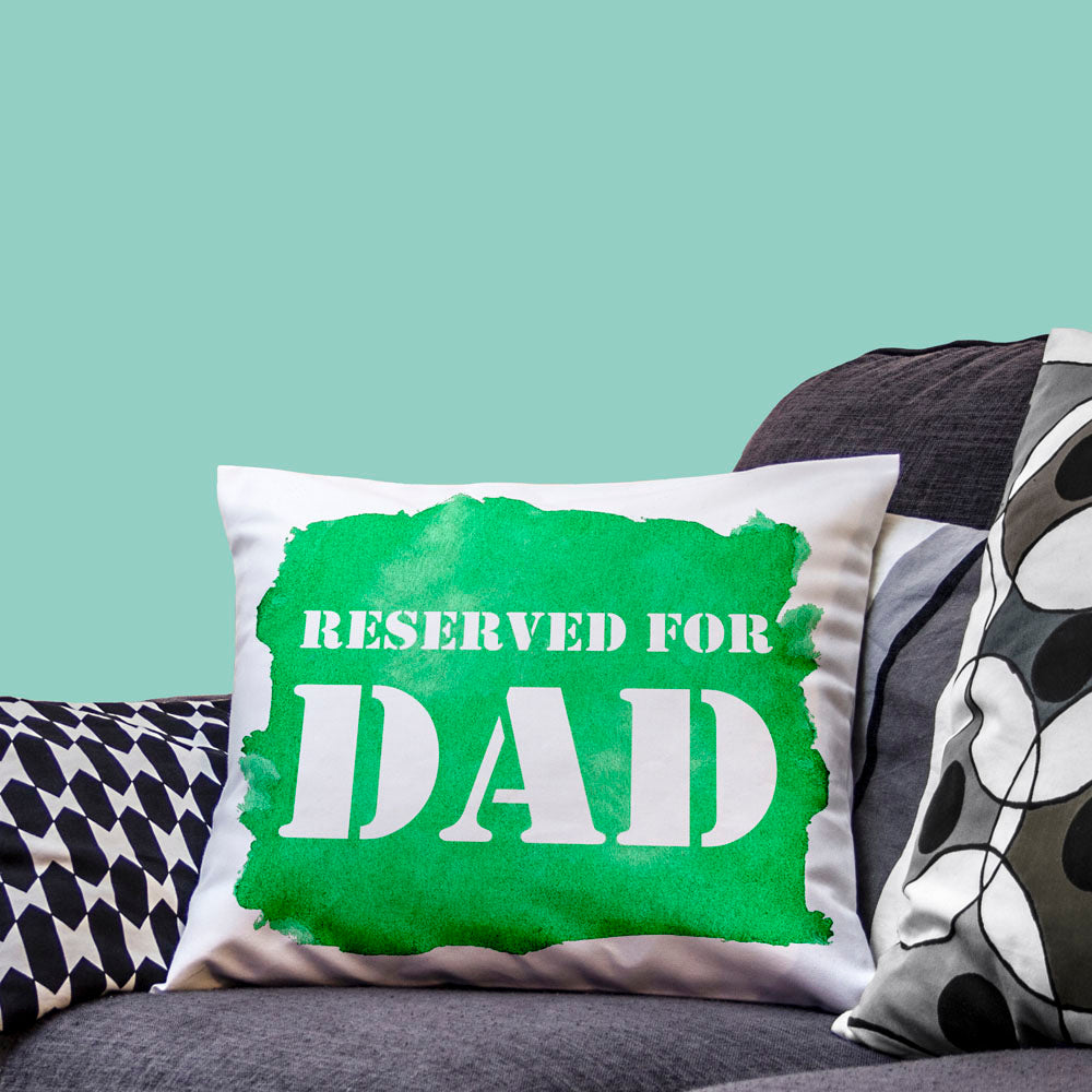 Reserved For... Watercolour Cushion Cover