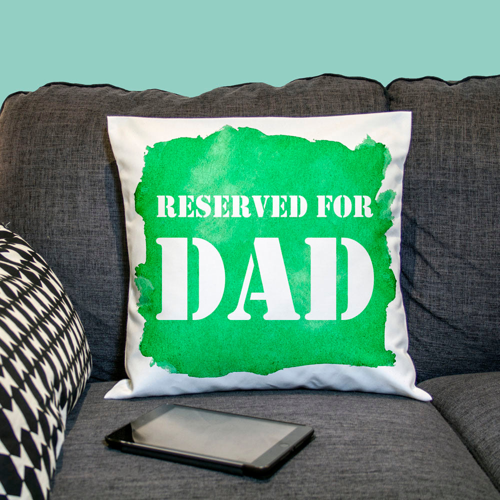 Reserved For... Watercolour Cushion Cover