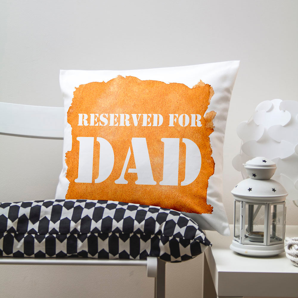 Reserved For... Watercolour Cushion Cover