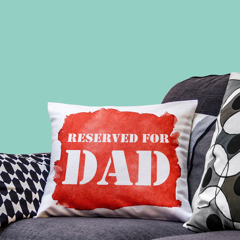 Reserved For... Watercolour Cushion Cover