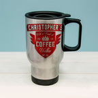 Coffee With a Touch of Vodka Travel Mug