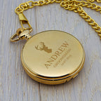 Personalised Groomsman Icon Collection Pocket Watch