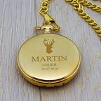 Personalised Groomsman Icon Collection Pocket Watch