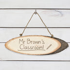 Personalised Teacher's Classroom Wooden Sign