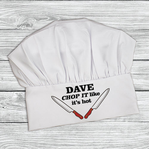 Chop It Like It's Hot Chef Hat