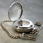 Personalised Heritage Dual-Side Pocket Watch