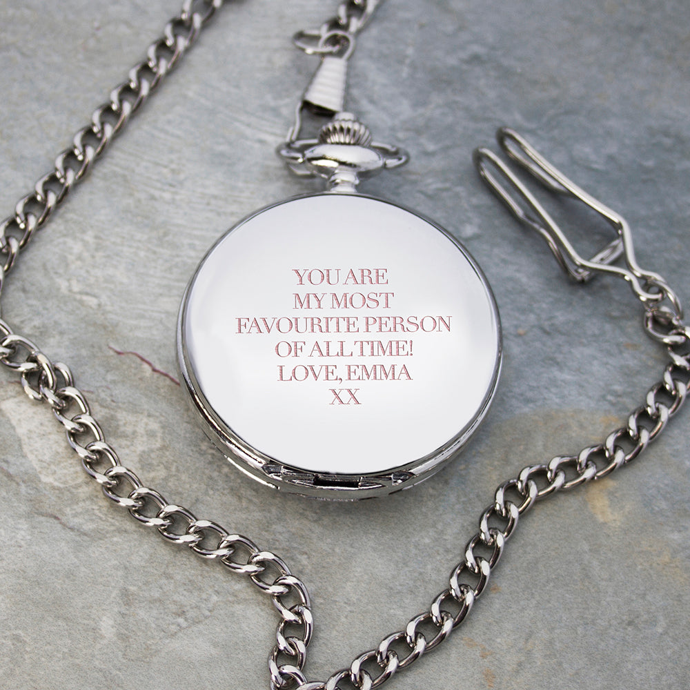 Personalised Heritage Pocket Watch