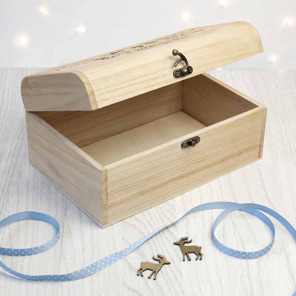 Personalised Baby's First Christmas Eve Chest