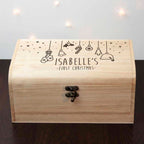 Personalised Baby's First Christmas Eve Chest
