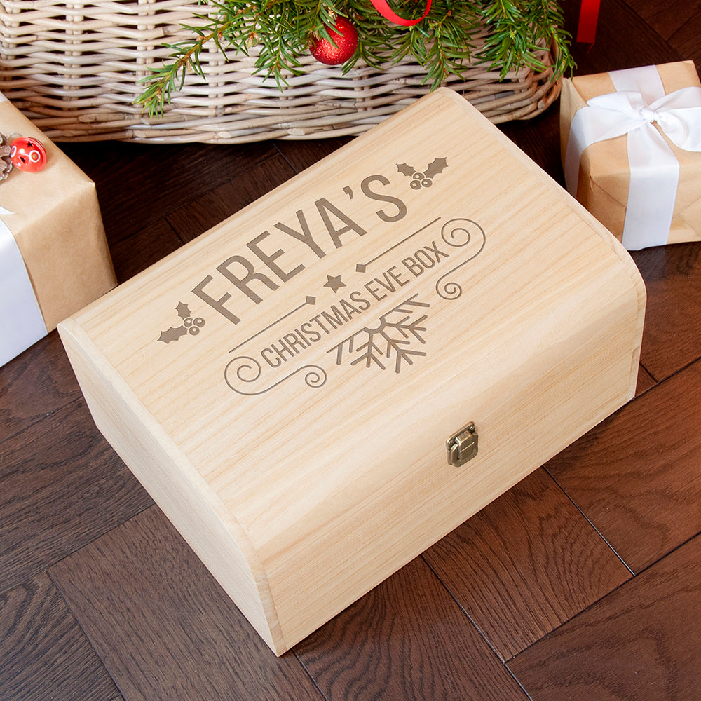 Personalised Christmas Eve Chest