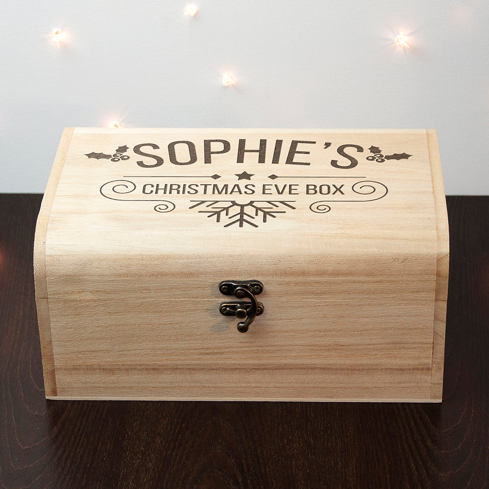 Personalised Christmas Eve Chest