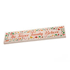 Personalised Christmas Woodland Decorative Sign