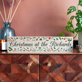 Personalised Decorative Christmas Mantle Sign