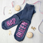 Personalised Charcoal & Hot Pink Socks