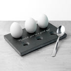 Personalised Slate Egg Holder