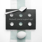 Personalised Slate Egg Holder
