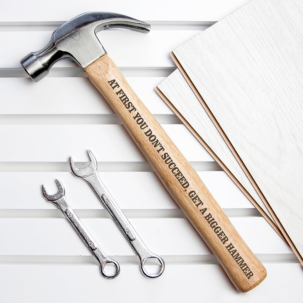 Personalised Wooden Hammer
