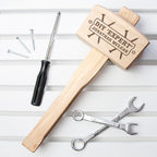 Personalised DIY Expert Wooden Mallet