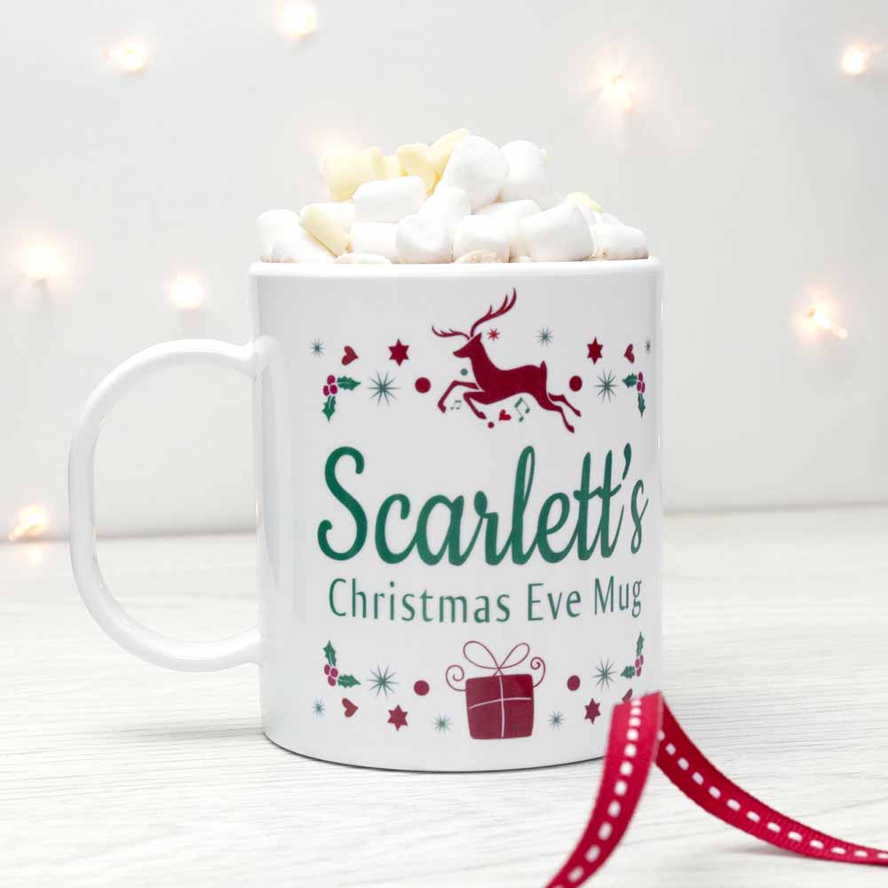 Personalised Children's Christmas Eve Mug