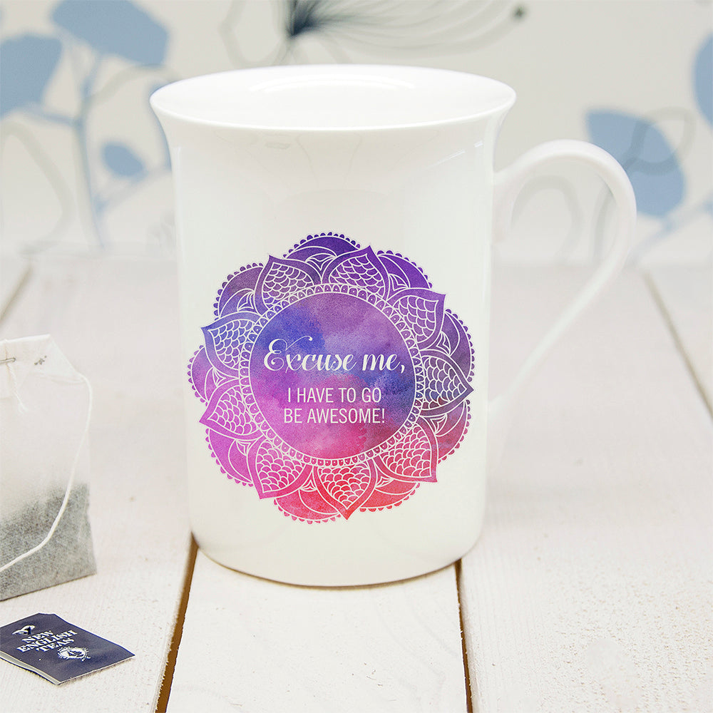 Personalised Spirited Bone China Mug
