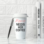 Personalised Mama's Got Needs Travel Mug