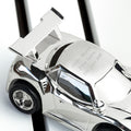 Personalised Silver Plated Sports Car Money Box