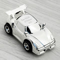 Personalised Silver Plated Sports Car Money Box