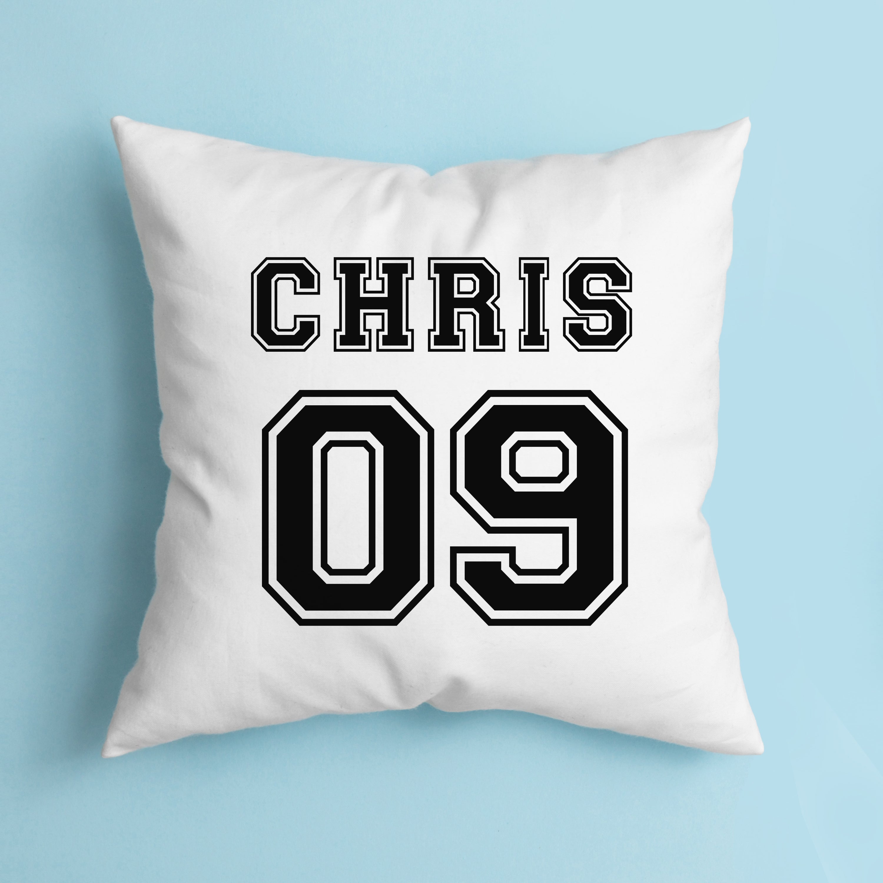 Personalised Football Kit Cushion Cover