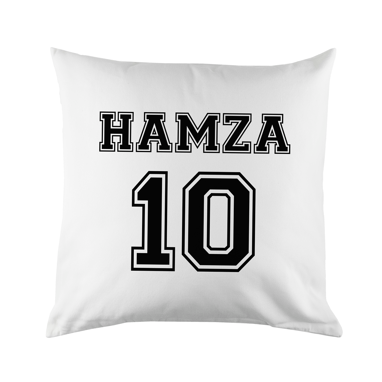 Personalised Football Kit Cushion Cover