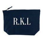Personalised Men's Wash Bag in Navy