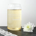 Personalised Guilty Pleasure Can Glass