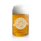 Personalised Premium Quality Beer Can Glass