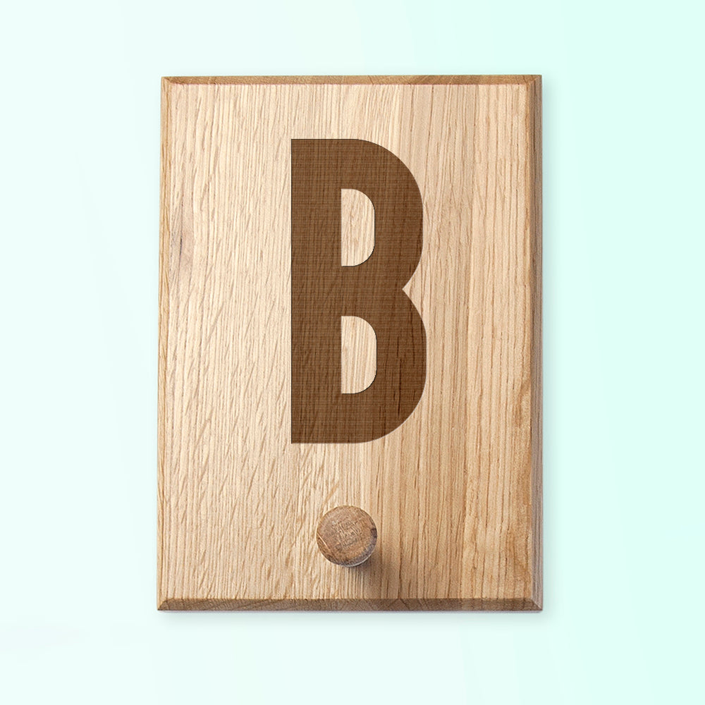 Personalised Wooden Peg Hook