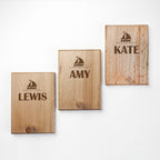 Personalised Ship Peg Hook